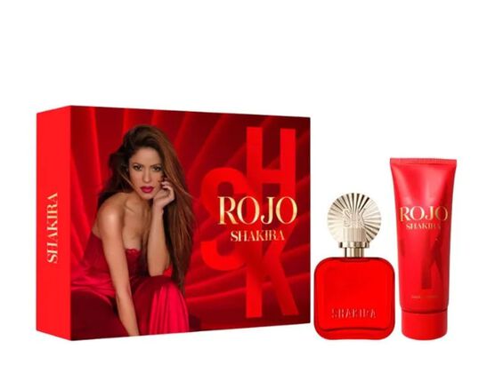 Kit Coffret Shakira Rojo Feminino Eau de Parfum